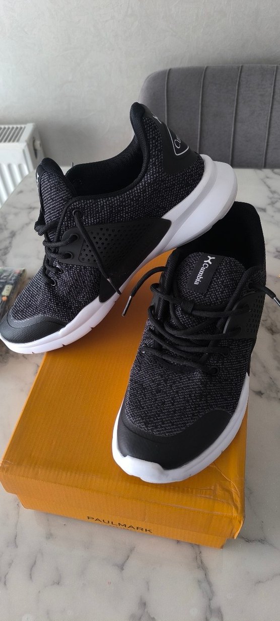 XCumbia Siyah Bağcıklı erkek Spor Ayakkabı - Görsel 2