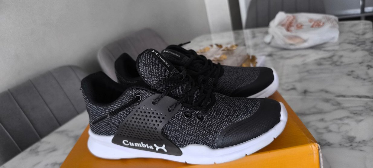 XCumbia Siyah Bağcıklı erkek Spor Ayakkabı - Görsel 5