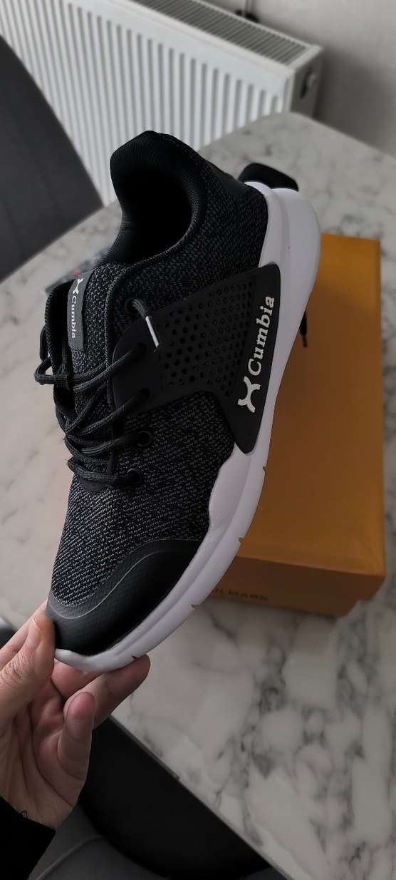 XCumbia Siyah Bağcıklı erkek Spor Ayakkabı - Görsel 4