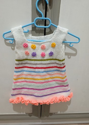 Renkli Nakışlı Bohem Kız Hırka - Görsel 12