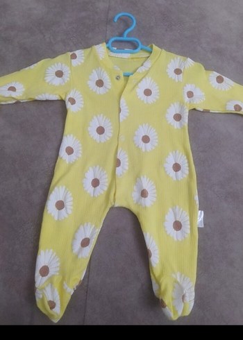 Beyaz Uzun Kollu Bebek Tulum Seti - Görsel 3