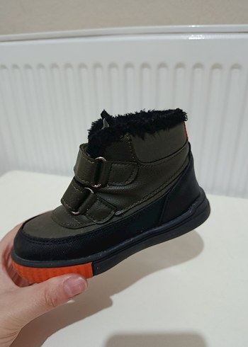 Kemerli Kamuflaj Desenli Erkek Çocuk Botu - Görsel 2