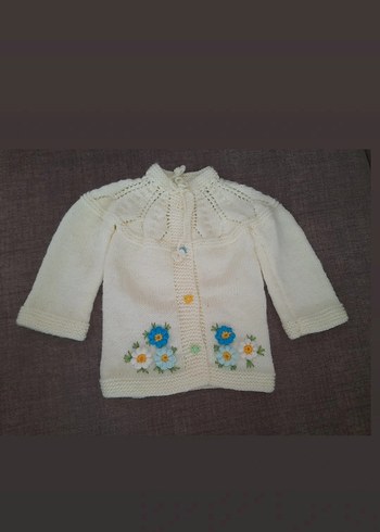 bebek örgü yelekleri - Görsel 2