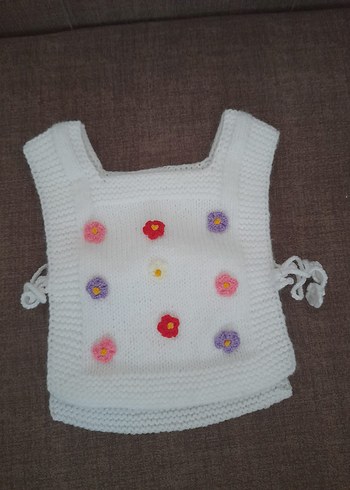 bebek örgü yelekleri - Görsel 3