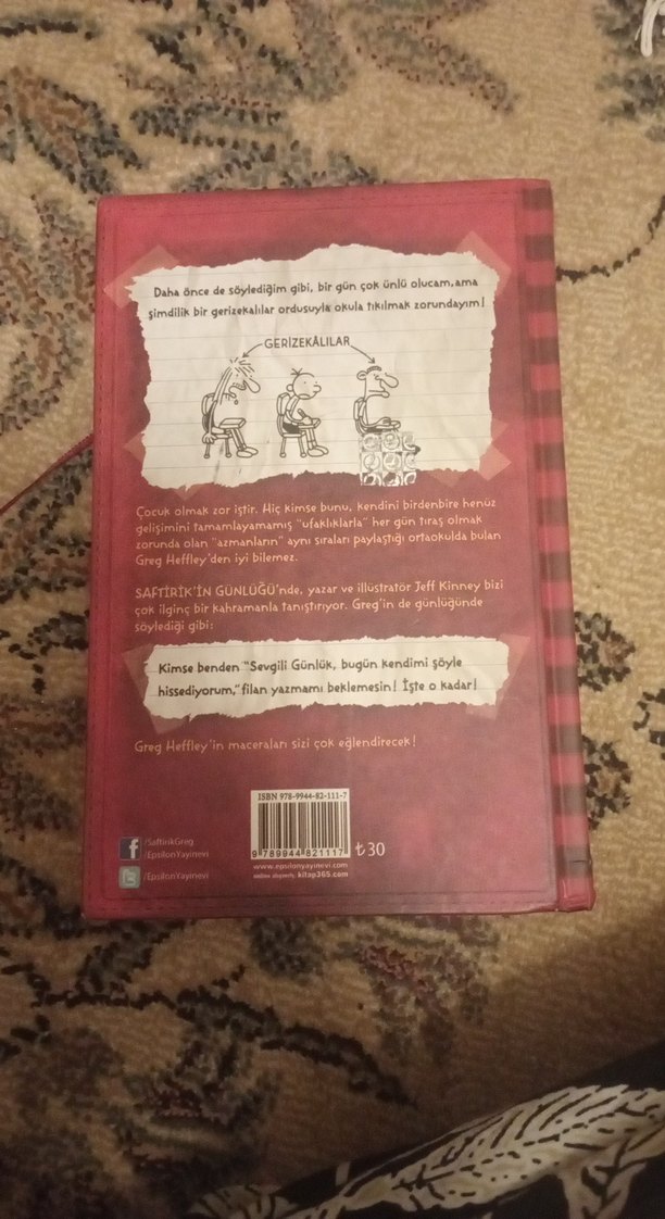 Saftirik Greg'in Günlüğü - Jeff Kinney - Görsel 2