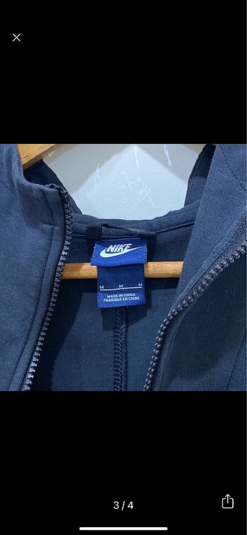 m Beden Nike unisex kapüşonlu hırka