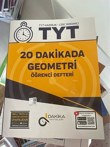 Tyt geometri öğrenci defteri
