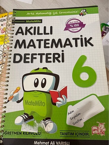 6.sınıf matematik akıllı defter arı yayınları