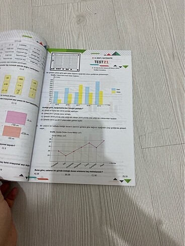 Puan yayınları 8.sınıf matematk yaprak test - Görsel 4