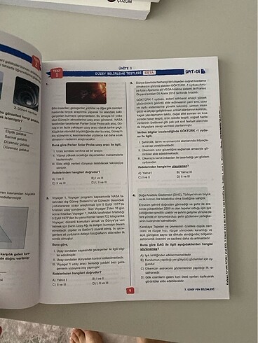 7.sınıf fen bilimleri soru bankası - Görsel 2