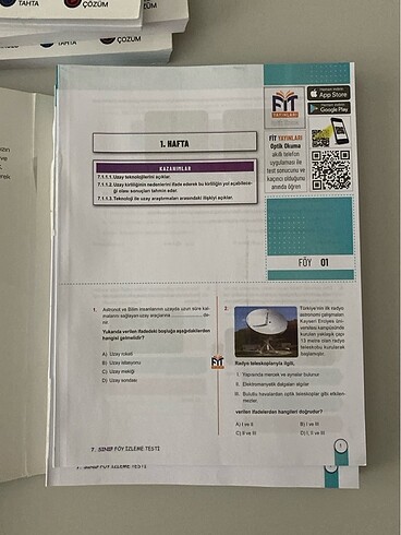 7.sınıf fen bilimleri 44 föy fıt yayınları - Görsel 2
