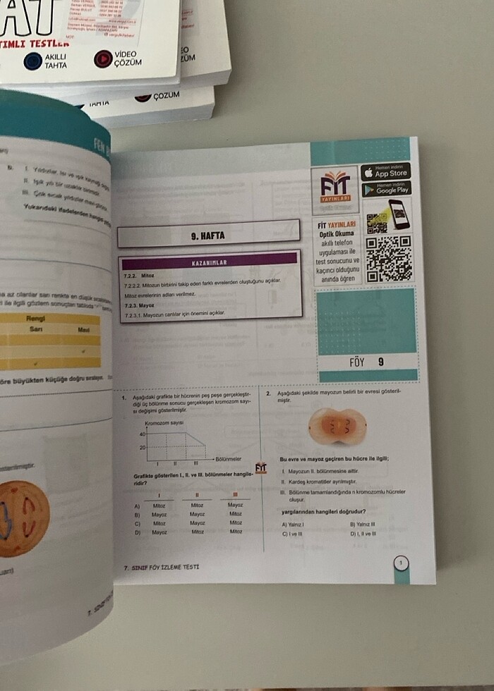 7.sınıf fen bilimleri 44 föy fıt yayınları - Görsel 4