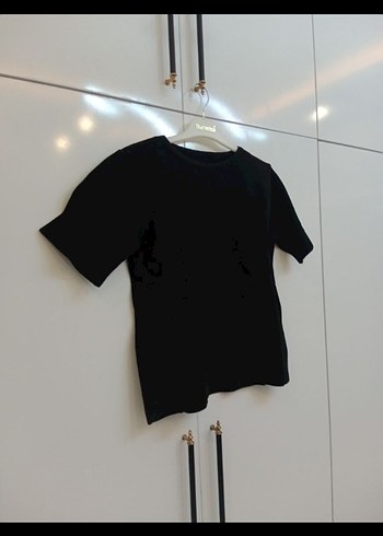 Diğer kadın bisiklet yaka tshirt