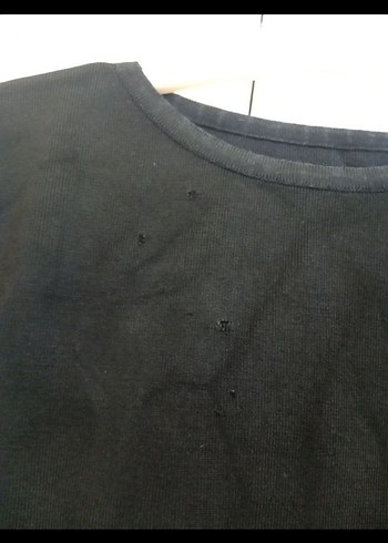 m Beden kadın bisiklet yaka tshirt