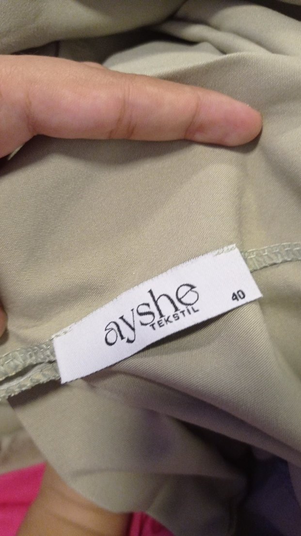 etekli takım - Çağla Yeşili - Görsel 3