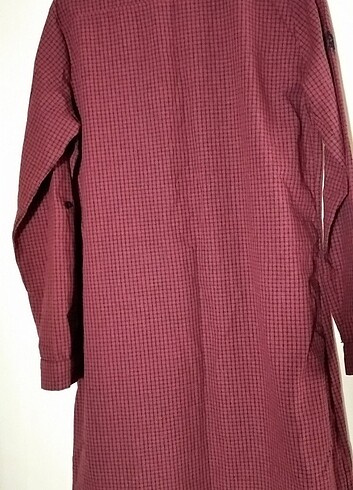 U.S Polo Assn. Polo marka ekoseli uzun tunik