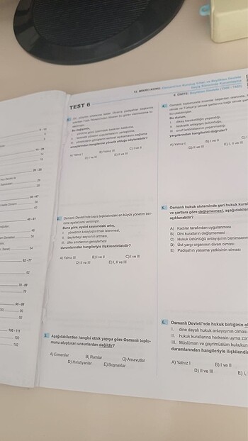 Beden Renk 11. Sınıf Test ve Tyt Testi
