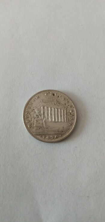 1926 Avusturya 1 schilling 
