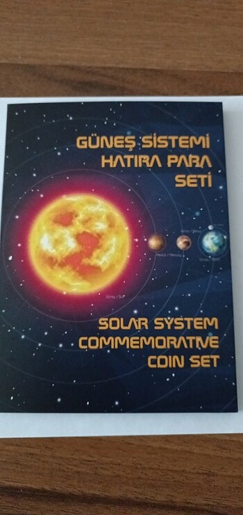 Güneş Sistemi hatıra para seti 