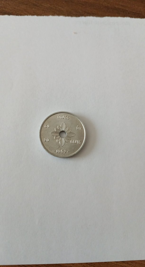 1952 Laos 20 cents - Görsel 2
