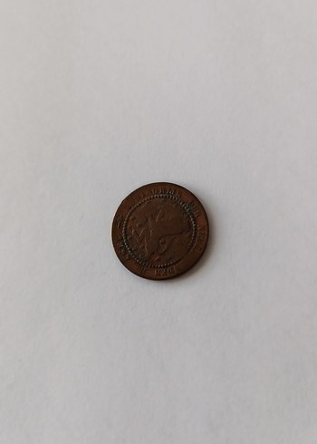 1897 Hollanda 1 cent - Görsel 3