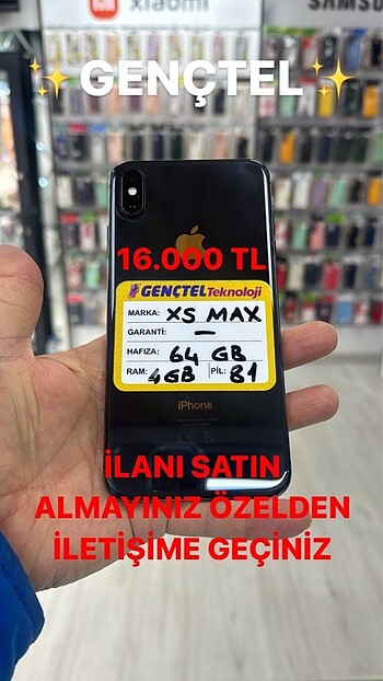 İPhone XS MAX 64 GB