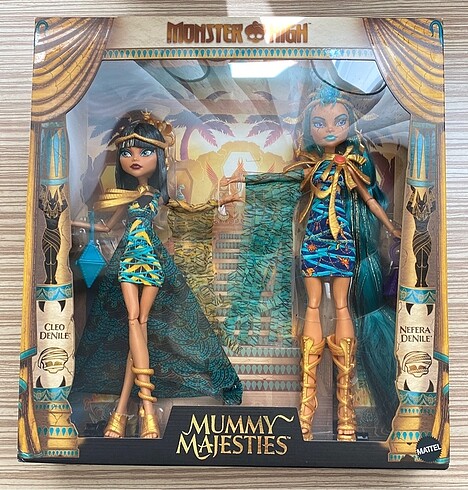 Monster high mummy majesties cleo ve nefera