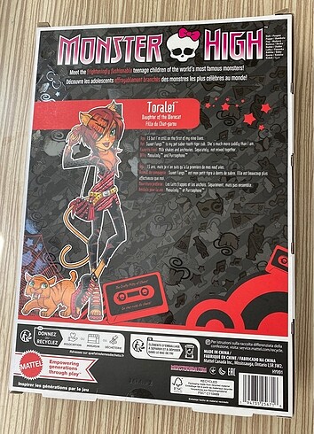 Monster High Monster High Toralei creeproduction