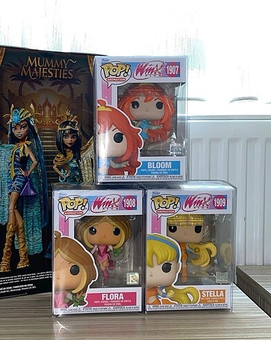 Winx Club Funko pop Bloom Stella Flora set