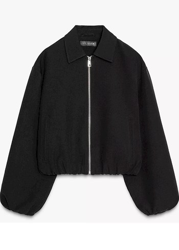 Zara Kadın Şişme Bomber Ceket