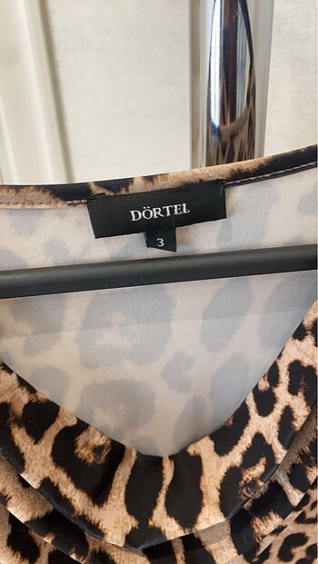 DÖRTEL Leopar bluz