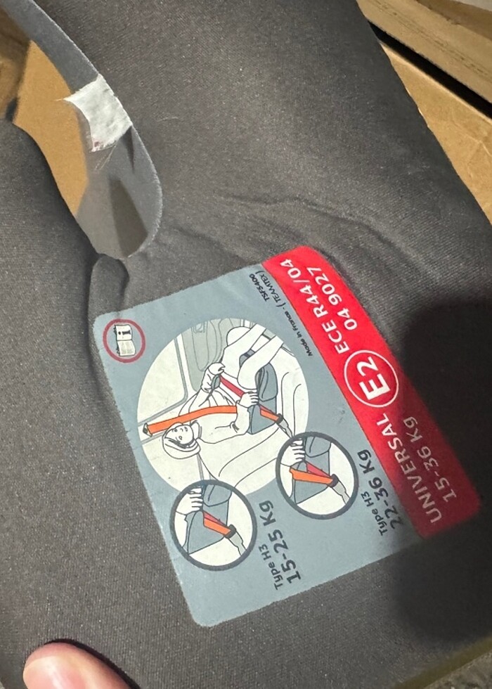 Bebek/çocuk  araba koltuğu - Görsel 3