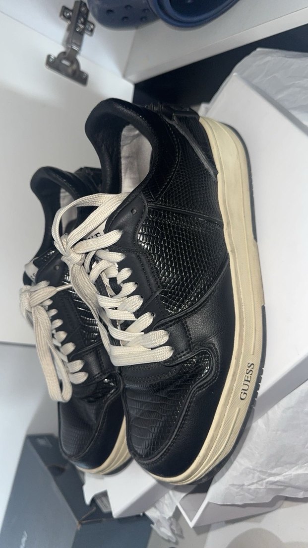 Guess Siyah Platform Erkek Sneaker - Görsel 5