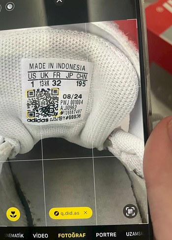 ADİDAS BREAKNET 2.0 çocuk beyaz sneaker - Görsel 6