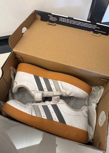 ADİDAS BREAKNET 2.0 çocuk beyaz sneaker - Görsel 4