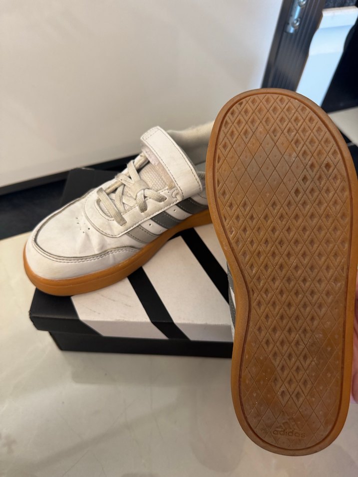 ADİDAS BREAKNET 2.0 çocuk beyaz sneaker - Görsel 2