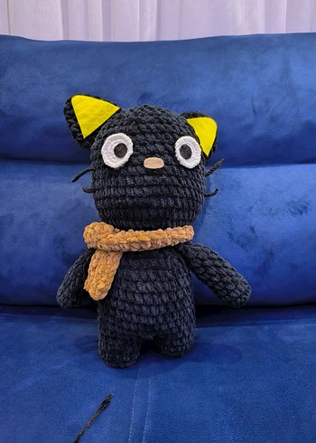 Siyah Peluş Kedi Oyuncak