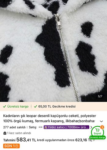 Kadın Siyah Beyaz Örgü Boğazlı Kazak - Görsel 3