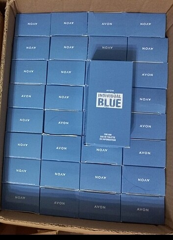 2 adet avon blue