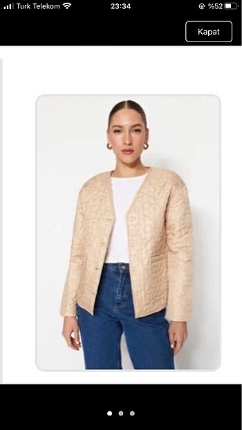 36 Beden Zara Bomber Ceket