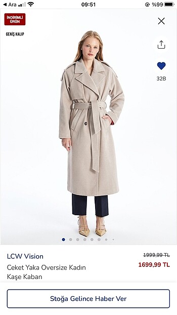 ZARA KAŞE KABAN LCW MANGO
