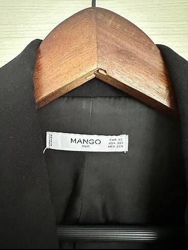 xs Beden siyah Renk Mango blazer