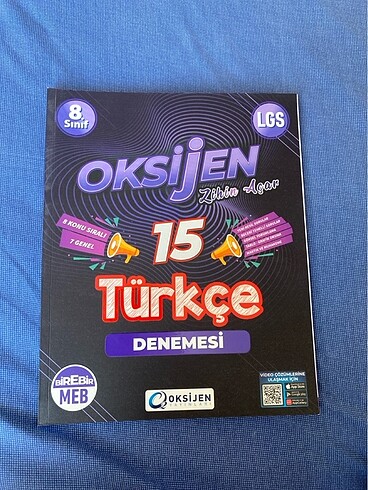 8.sınıf oksijen yayınları türkçe 15li deneme