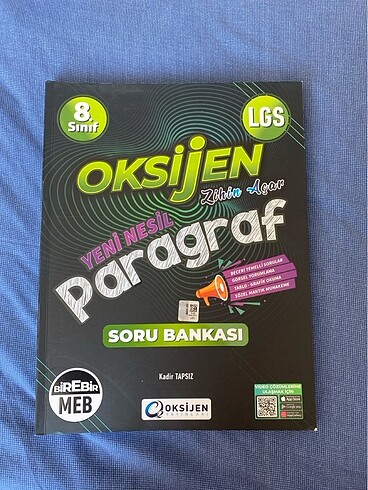 8.sınıf oksijen yayınları paragraf soru bankası