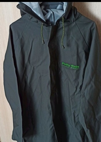 Polly Rain sıfır Kapüşonlu Erkek yağmurluk - Görsel 3