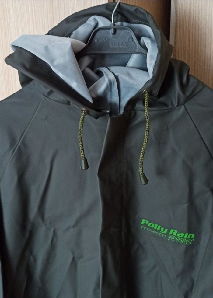 Polly Rain sıfır Kapüşonlu Erkek yağmurluk - Görsel 2