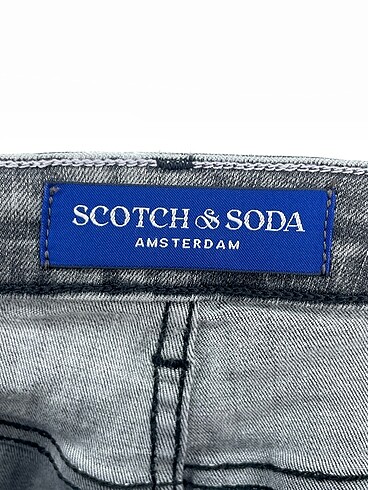 34 Beden gri Renk Scotch & Soda Jean / Kot %70 İndirimli.