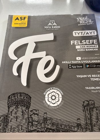 soru kalesi tyt ayt felsefe çek kopart soru bankası