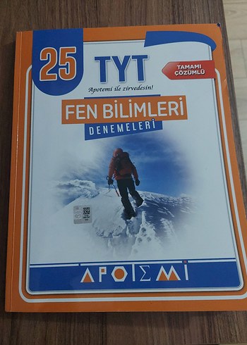 25 TYT Fen Bilimleri Denemeleri Tamamı Çözümlü
