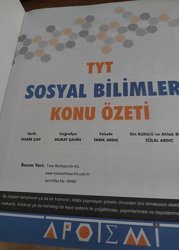  Beden TYT Sosyal Bilimler Konu Özeti Kitap
